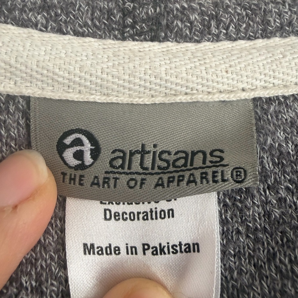 Artisan Gray Hoodie women size M - Picture 7 of 11